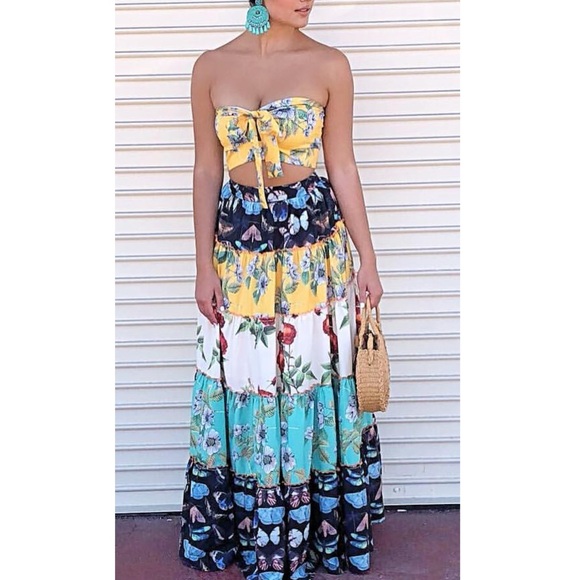 Floral skirt set - Picture 1 of 4